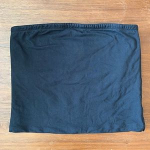 Everlane tube top, black, small